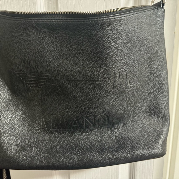 Emporio Armani leather Messenger Bag - Picture 6 of 6
